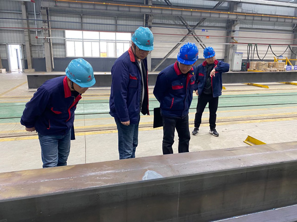 公司開展一季度質(zhì)量專項檢查工作  公司開展一季度質(zhì)量專項檢查工作