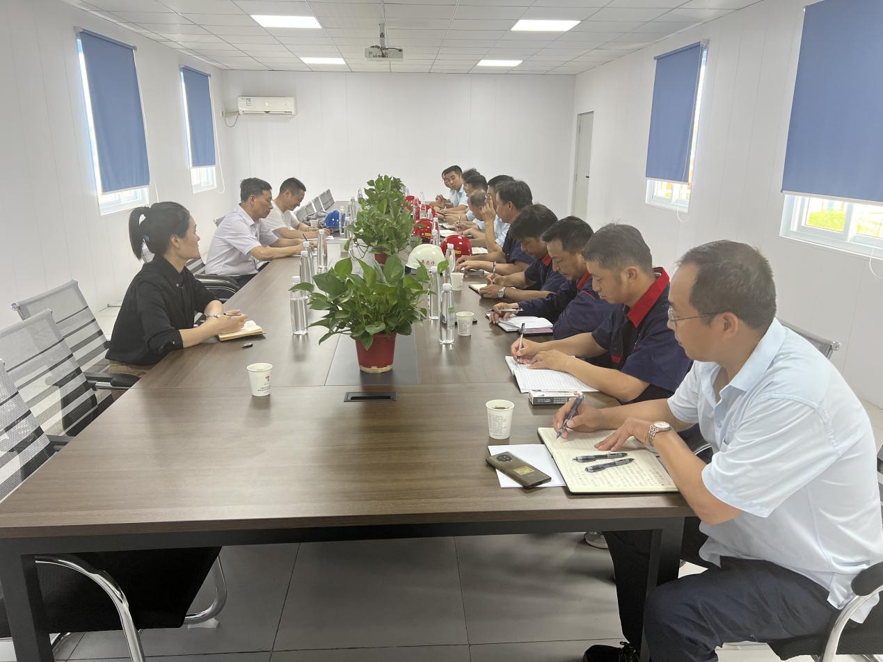 集團(tuán)公司總經(jīng)理丁士啟到銅基新材料項(xiàng)目調(diào)研指導(dǎo)工作  集團(tuán)公司總經(jīng)理丁士啟到銅基新材料項(xiàng)目調(diào)研指導(dǎo)工作